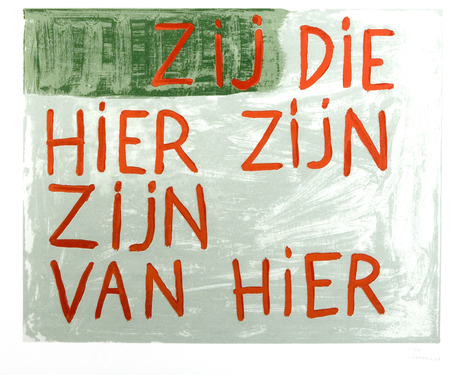 ZIJ DIE HIER ZIJN ZIJN VAN HIER